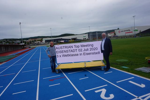Eines der Austrian Top Meetings wird am 2. Juli in Eisenstadt stattfinden.