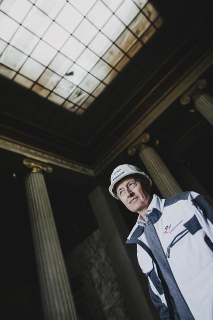 Besonders: Robert Wendl im historischen Parlamentsgebäude