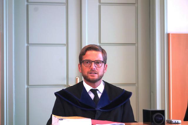 Richter Markus Grünberger sprach vorerst noch keine Verurteilung aus.