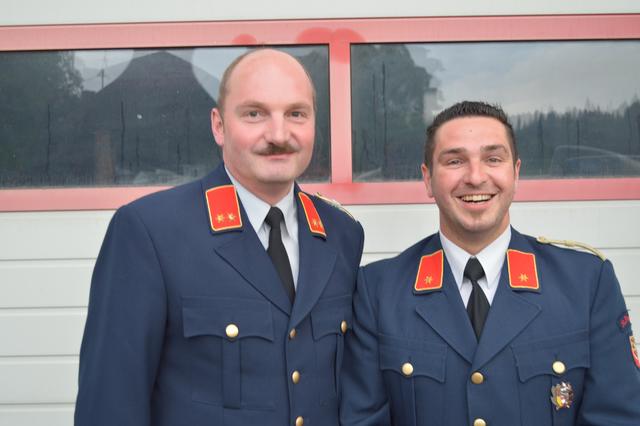 Günther Verhounig und Christian Kassl (von links)