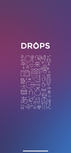 Unser App-Tipp der Woche Drops ist eine Sprachlern-App, bei der man in wenigen Minuten täglich, seinen Wortschatz in verschiedenen Sprachen verbessern kann. | Foto: Screenshot