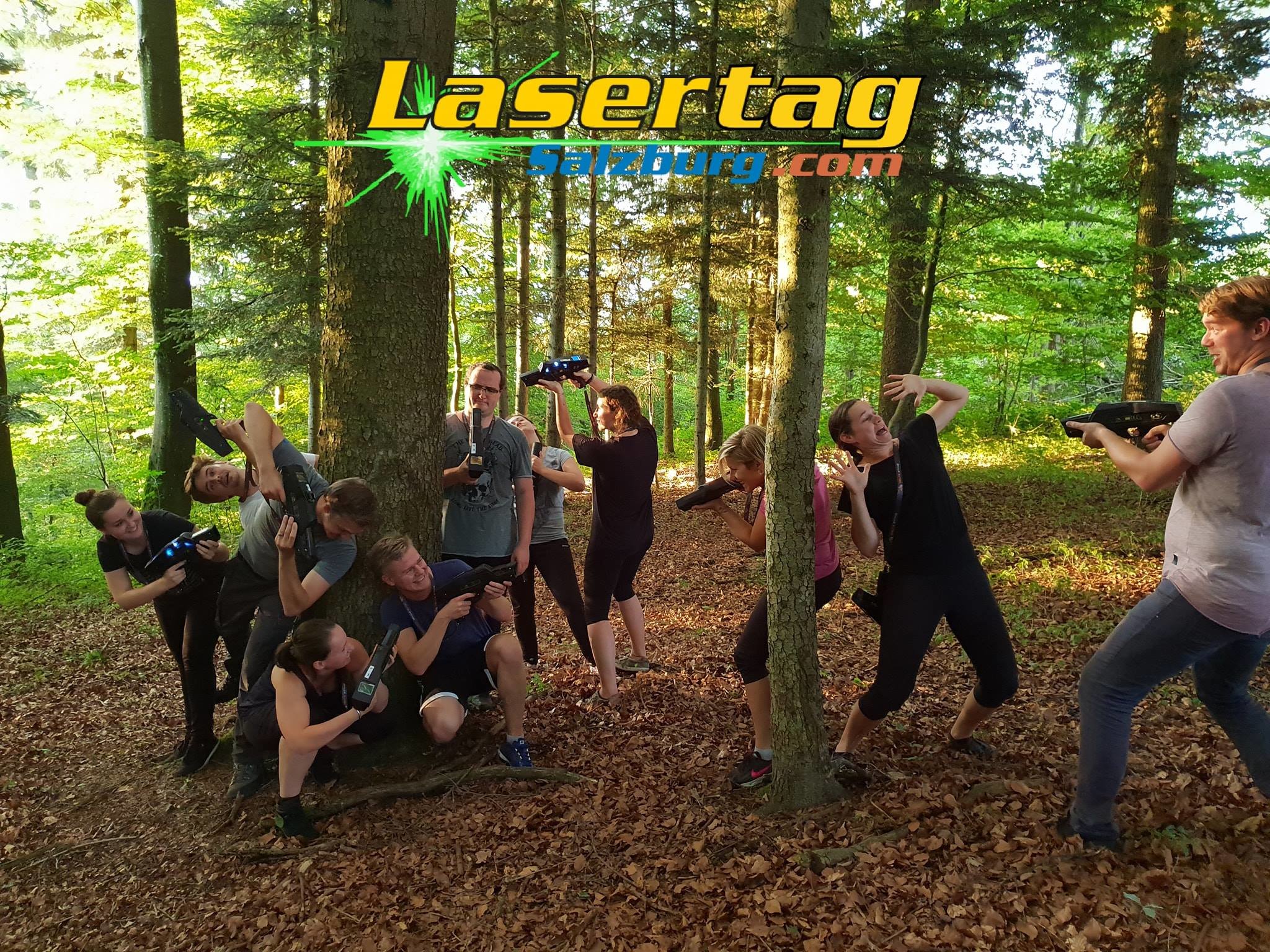 Nervenkitzel und Spaß Einzigartiges Lasertag und Paintball in Salzburg