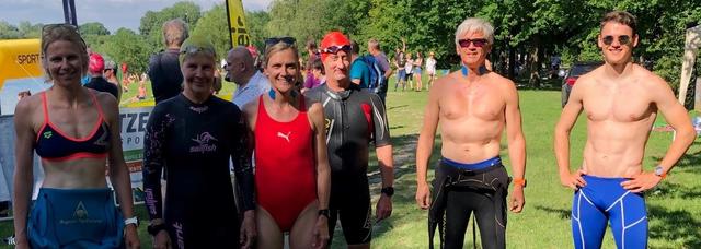 Willis Haiderer-Pils absolvierte am 12.6. 1000m Schwimmen in 00:27:28 ("Back on Track") im Ratzersdorfer See und Gerald Zickbauer legte ebenfalls die 1000m in tollen 00:18:30 zurück (Platz 8). Jan, Elke und Christian Schiebl nahmen das 1900m-Schwimmen im Ratzersdorfer See in Angriff. Jan Schiebl benötigte die tolle Zeit von 00:29:17, Christian 00:35:59 und Elke Schiebl 00:45:35.