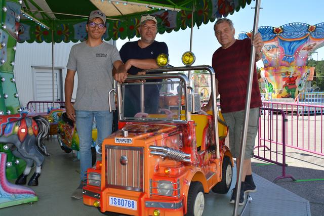 Kai, Martin und Johann Schickinger bauten in der Amstettner Straße in Mauer einen Vergnügungspark auf. 