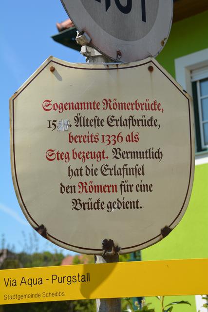 Unterwegs auf der Via Aqua: Von der Scheibbser Altstadt aus geht's nach Purgstall. | Foto: Roland Mayr