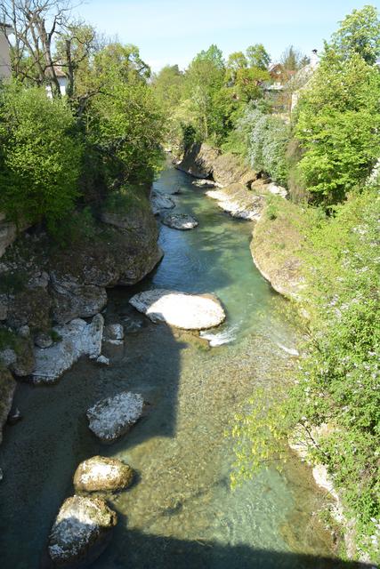 Unterwegs auf der Via Aqua: Angekommen im Zentrum von Purgstall an der Erlauf | Foto: Roland Mayr