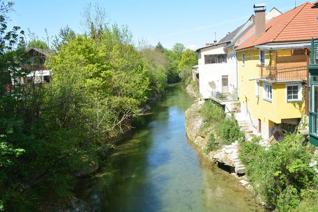 Unterwegs auf der Via Aqua: Von der Scheibbser Altstadt aus geht's nach Purgstall. | Foto: Roland Mayr