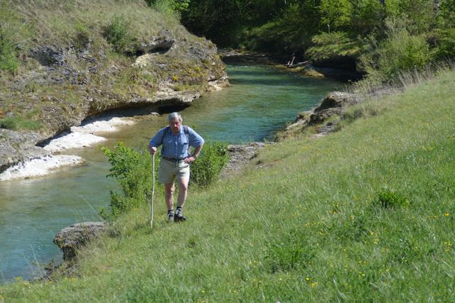 [f]Walter Mayr[/f] an der Erlauf in Sölling bei Purgstall | Foto: Roland Mayr