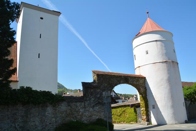 Unterwegs auf der Via Aqua: Von der Scheibbser Altstadt aus geht's nach Purgstall. | Foto: Roland Mayr