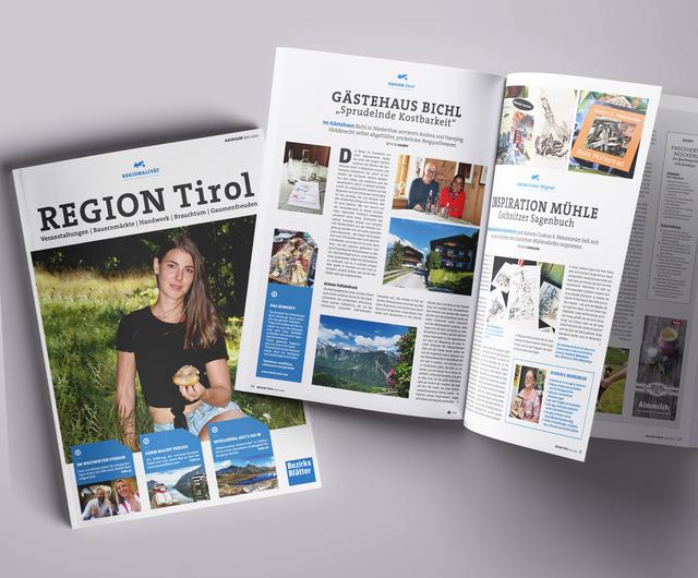 Die zweite Ausgabe "Region Tirol" – jetzt online lesen!