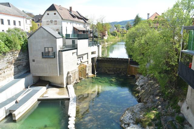 Unterwegs auf der Via Aqua: Angekommen im Zentrum von Purgstall an der Erlauf | Foto: Roland Mayr