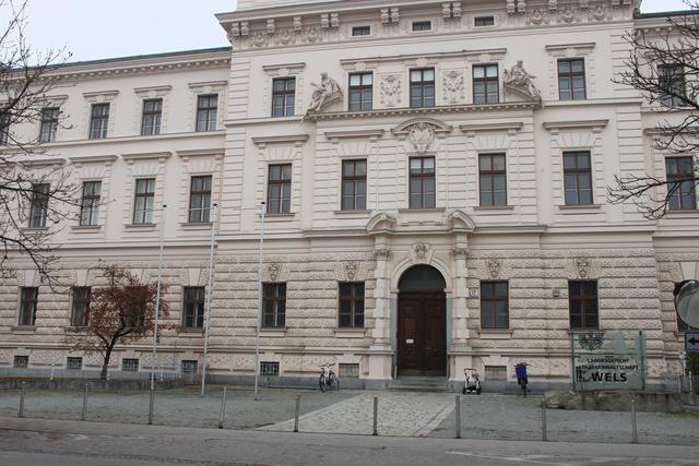 Am Landesgericht Wels wurde das Urteil gefällt.  | Foto: Leitner/BRS