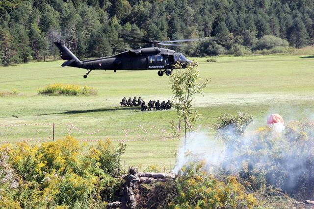 Luftlandegrundausbildung von 22. bis zum 26. Juni. | Foto: Christian Debelak/Bundesheer