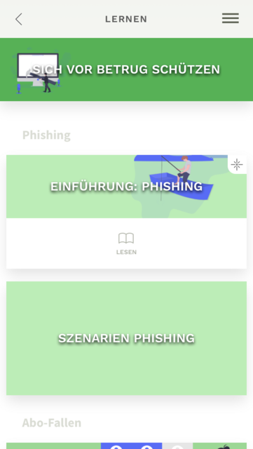 App-Tipp der Woche: Die App Cyber Security Quiz ist eine Lern- und Quizapp mit der die unterschiedlichen Gefahren im Internet ins Bewusstsein gerückt werden soll. Durch das Quiz wird dieses Wissen dann spielerisch abgefragt.  | Foto: Screenshot