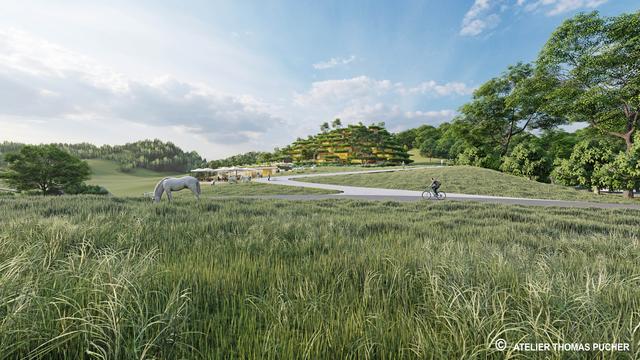 Das neue Resort wird sich perfekt in die idyllische Landschaft einfügen. | Foto: Pucher