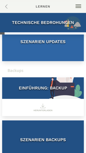 App-Tipp der Woche: Die App Cyber Security Quiz ist eine Lern- und Quizapp mit der die unterschiedlichen Gefahren im Internet ins Bewusstsein gerückt werden soll. Durch das Quiz wird dieses Wissen dann spielerisch abgefragt.  | Foto: Screenshot