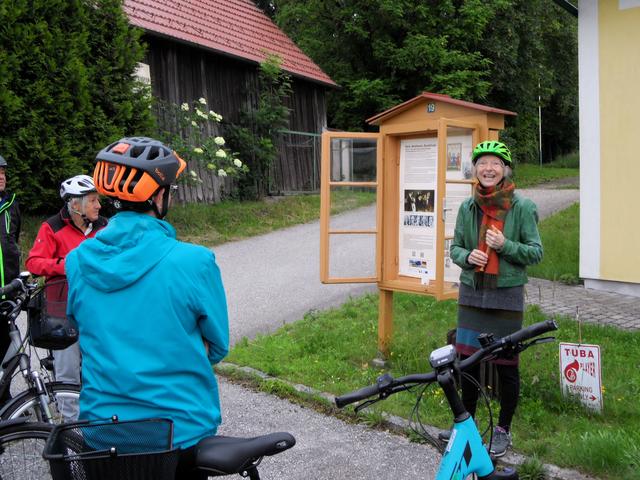 Pia Søndergaard überraschte mit einer Flötenweise.