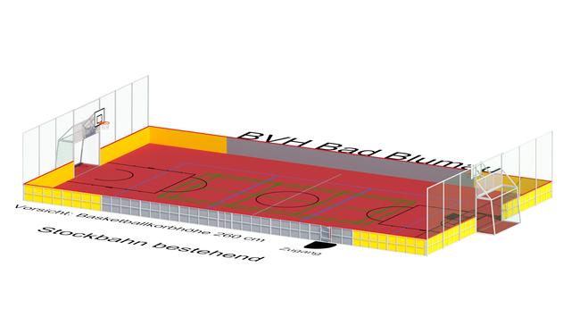 So soll die neue Multisportanlage aussehen.