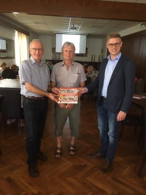 Buchpräsentation in Kobersdorf: Seniorenbund-Obmann Werner Gradwohl, Autor Norbert Pingitzer, LA Patrik Fazekas | Foto: Seniorenbund Kobersdorf