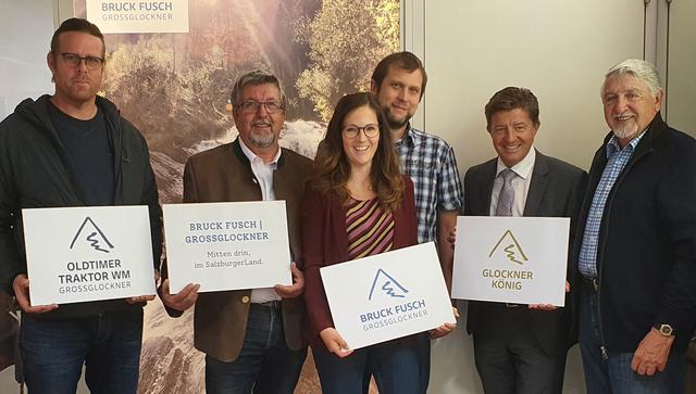Der Vorstand des Tourismusverbandes Bruck Fusch | Großglockner: Obmann-Stellvertreter Robert Eder, Obmann Rudi Hollaus, Geschäftsführerin Simone Höller, Vorstandsmitglied Josef Nindl, Freges-Geschäftsführer Michael Schösser und Finanzreferent Fritz Dorrer.