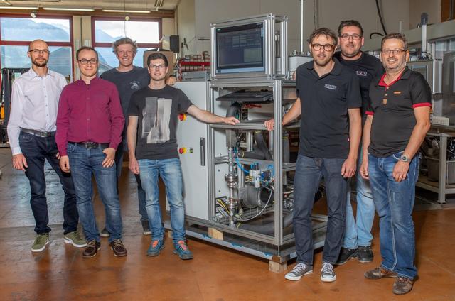Das Österreichisches Projektteam mit Markus Piffer, Fadi Dohnal, Arik Gander, Martin Brunner, Manuel Pölt, Michael Bader und Karl Unterweger (v.l.) | Foto: Brunner Images