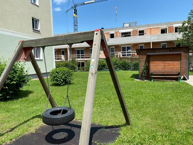 „Tatort“: In dieser Gartenanlage trafen sich die Jugendlichen.