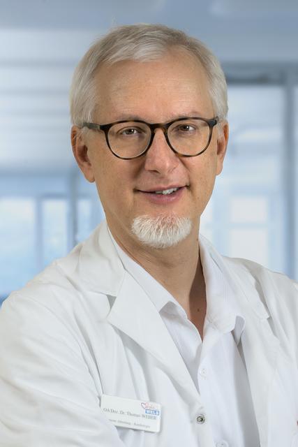 Oberarzt Thomas Weber.