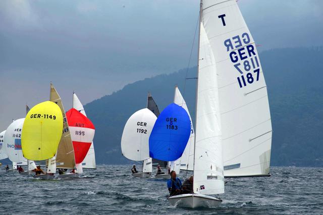 Am Attersee wird der österreichische Meister in der Tempest-Klasse ermittelt.