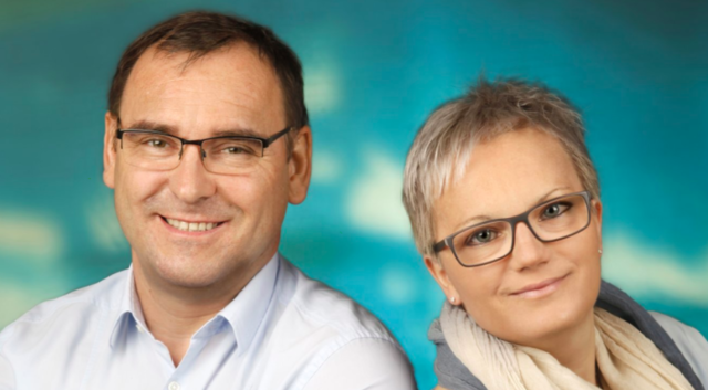 Walter und Michaela Prettenthaler wechseln vom Burgrestaurant ins neue Lagerhaus-Zentrum. | Foto: FOTO KOREN