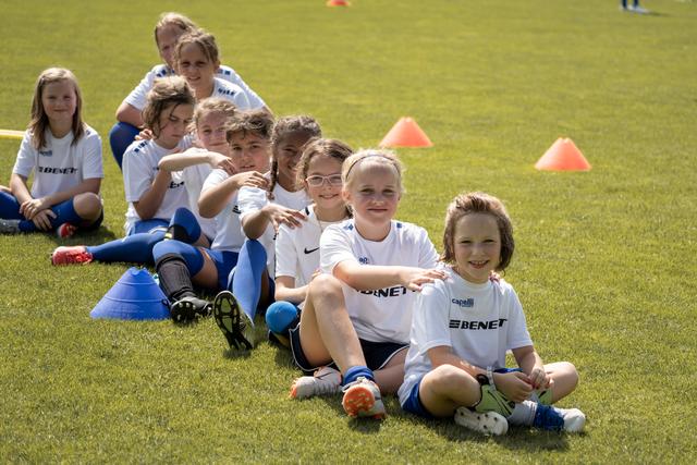 Das Girls Soccer Camp findet zum zweiten Mal in Weyregg statt.