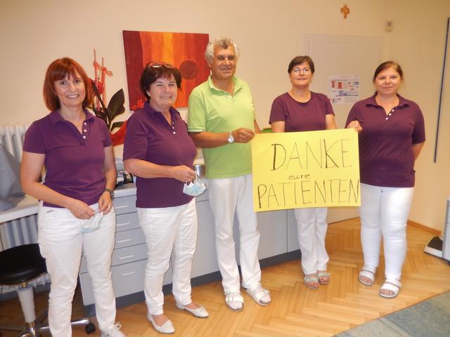 DANKE, DANKE für 36 Jahre Dienst an den Patienten!!