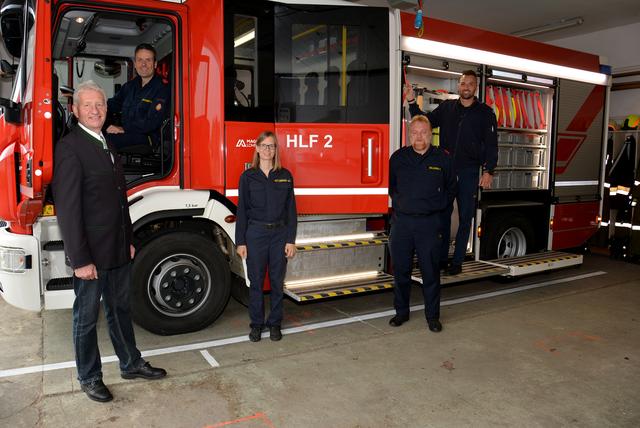 Die Freiwillige Feuerwehr Altwaidhofen bedankt sich bei der Stadtgemeinde Waidhofen, beim Land Niederösterreich sowie bei allen Spendern.