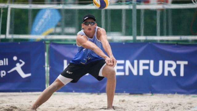 Laurenz Leitner in der Annahme