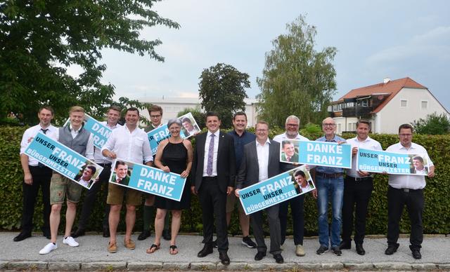 Haben auf mehr gehofft: Die ÖVP Fürstenfeld mit Bgm. Franz Jost büßt Stimmen ein und verliert 4 Mandate, bleiben aber stimmenstärkste Partei.
