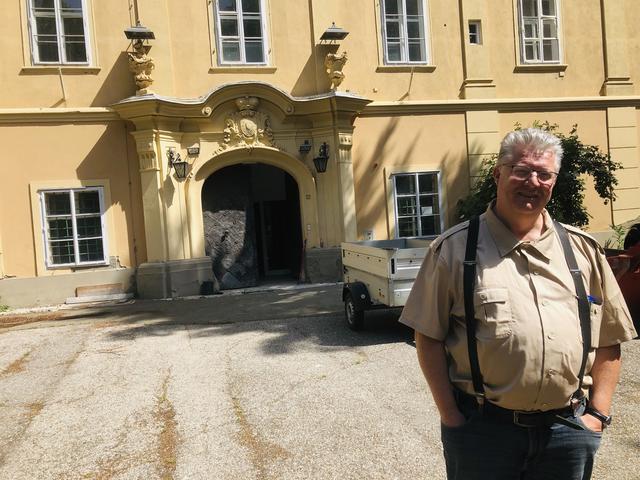 Anton Hochstöger will Schloss Liechtenstein zum Veranstaltungszentrum machen.