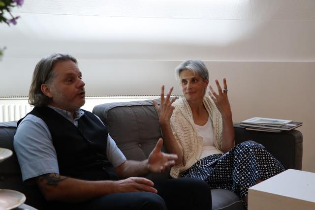 Peter Kohl und Christine Frei im Gespräch über Kunst