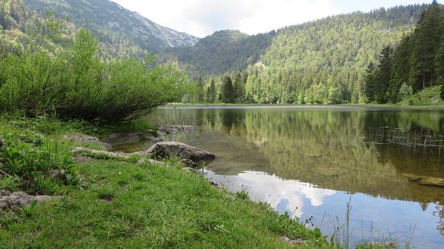 Der Obersee, Kraftplatz zwei unserer Tour