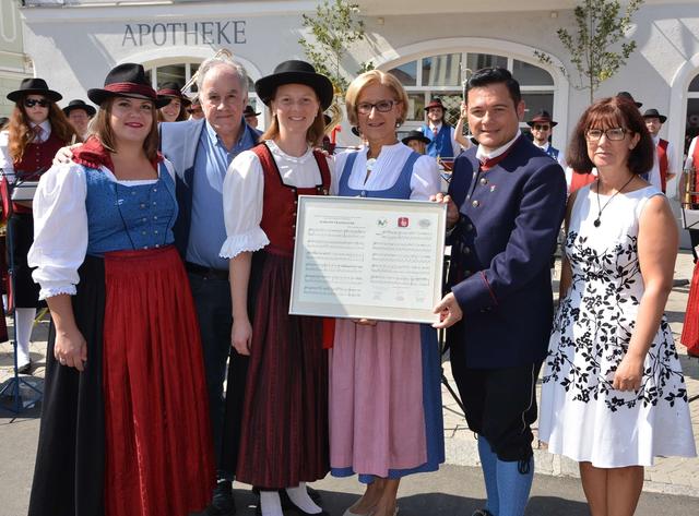 9. September 2018: Festakt zur sechzigjährigen Stadterhebung. | Foto: Stadtgemeinde Traismauer