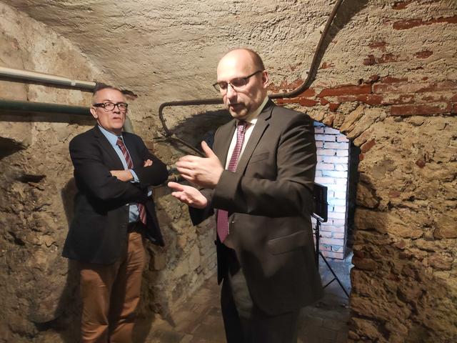 Dr. Werner Sulzgruber (r.), Präsident Christian Hoffmann.