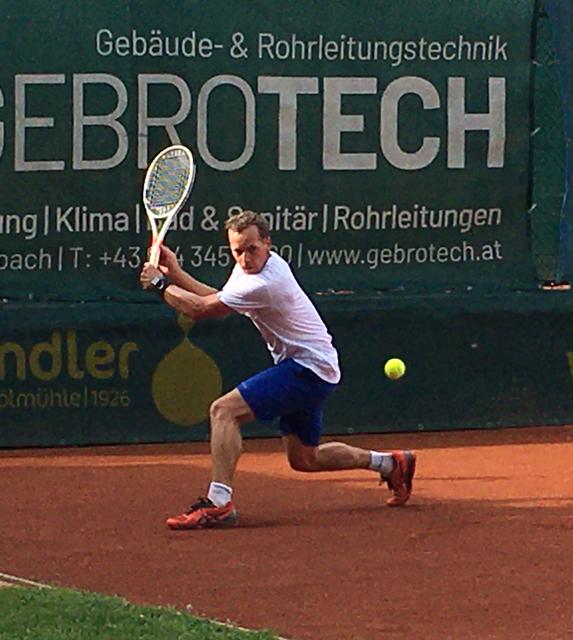 Martin Pansy punktete für den TSV Hartberg.