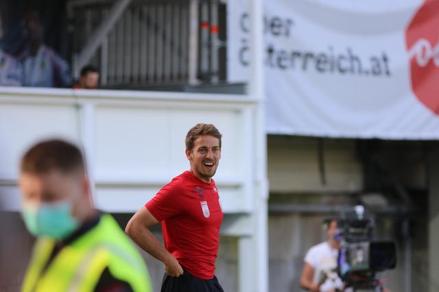 Tormann Trainer Philipp Großalber hat wesentlichen Anteil am sportlichen Höhenflug Alexander Schlagers in dieser Saison.