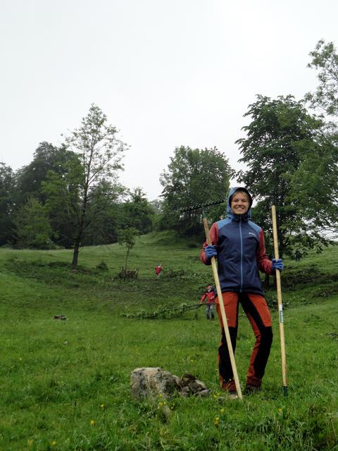 Ob starker Regen oder Sonnenschein, die ehrenamtlichen Helfer waren immer im Einsatz. 