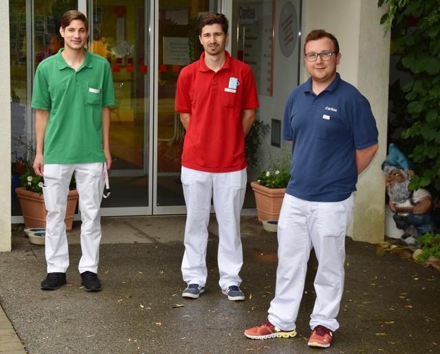 Die drei Zivieldiener mit Herz und Leidenschaft!
Von links:
Lukas Kreitzireck, Lorenz Buchgraber und Marcel Keutz/Interviewpartner