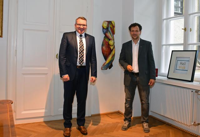 LR Johannes Tratter (l.) und LA Florian Riedl