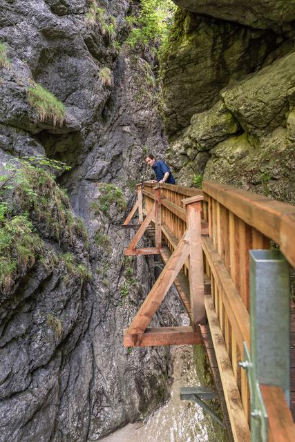 Nothklamm Steiganlage | Foto: Fürnholzer