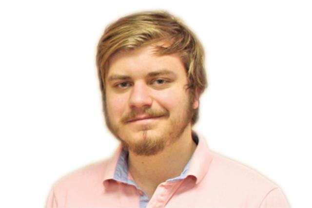 WOCHE-Redakteur Simon Michl berichtete von der Gemeinderatswahl in Deutschlandsberg.
