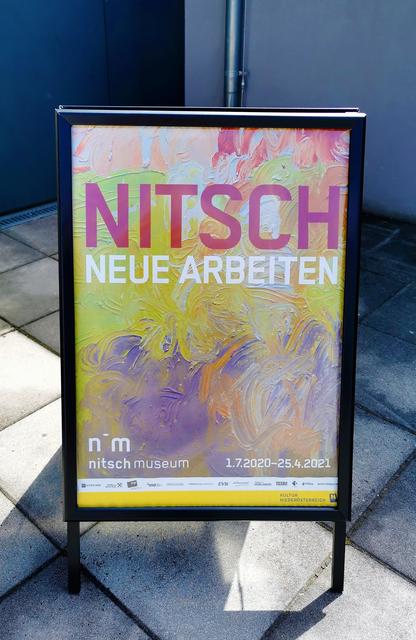 nitsch museum Mistelbach, Ausstellung