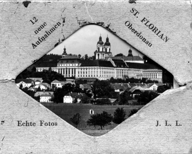 Zeitgenössische Ansicht des Stiftes St. Florian.