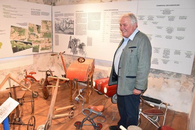 Herbert Graf hat altes Spielzeug gesammelt.  | Foto: KK