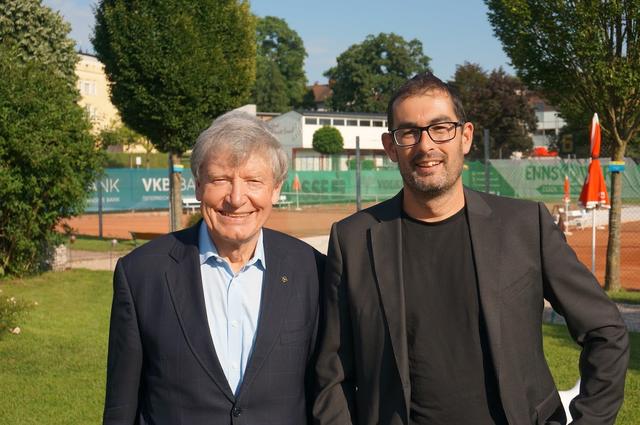 Bert Prüller und Gregor Minichberger (von links).